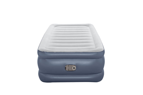 Lit gonflable - BESTWAY - 6713G - Tritech™ - 1 place, 191 x 97 x 51 cm, pompe électrique intégrée, cadre de lit