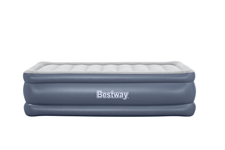 Lit gonflable - BESTWAY - 6713G - Tritech™ - 1 place, 191 x 97 x 51 cm, pompe électrique intégrée, cadre de lit