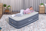 Lit gonflable - BESTWAY - 6713G - Tritech™ - 1 place, 191 x 97 x 51 cm, pompe électrique intégrée, cadre de lit
