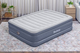 Lit gonflable - BESTWAY - 6713I - Tritech™ - 2 places, 203 x 152 x 51 cm, pompe électrique intégrée, cadre de lit