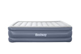 Lit gonflable - BESTWAY - 6713I - Tritech™ - 2 places, 203 x 152 x 51 cm, pompe électrique intégrée, cadre de lit