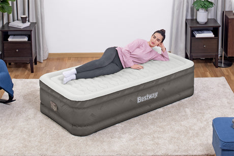 BESTWAY Bestway Lit gonflable 1 place 191 x 97 x 46 cm pompe électrique intégrée