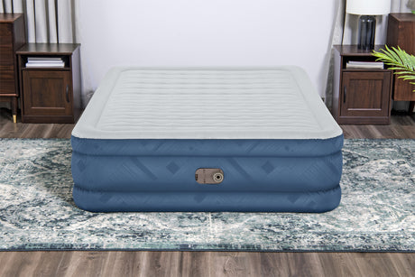 BESTWAY Bestway Lit gonflable 2 places 203x152x46cm avec pompe électrique intégrée