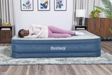 BESTWAY Bestway Lit gonflable 2 places 203x152x46cm avec pompe électrique intégrée