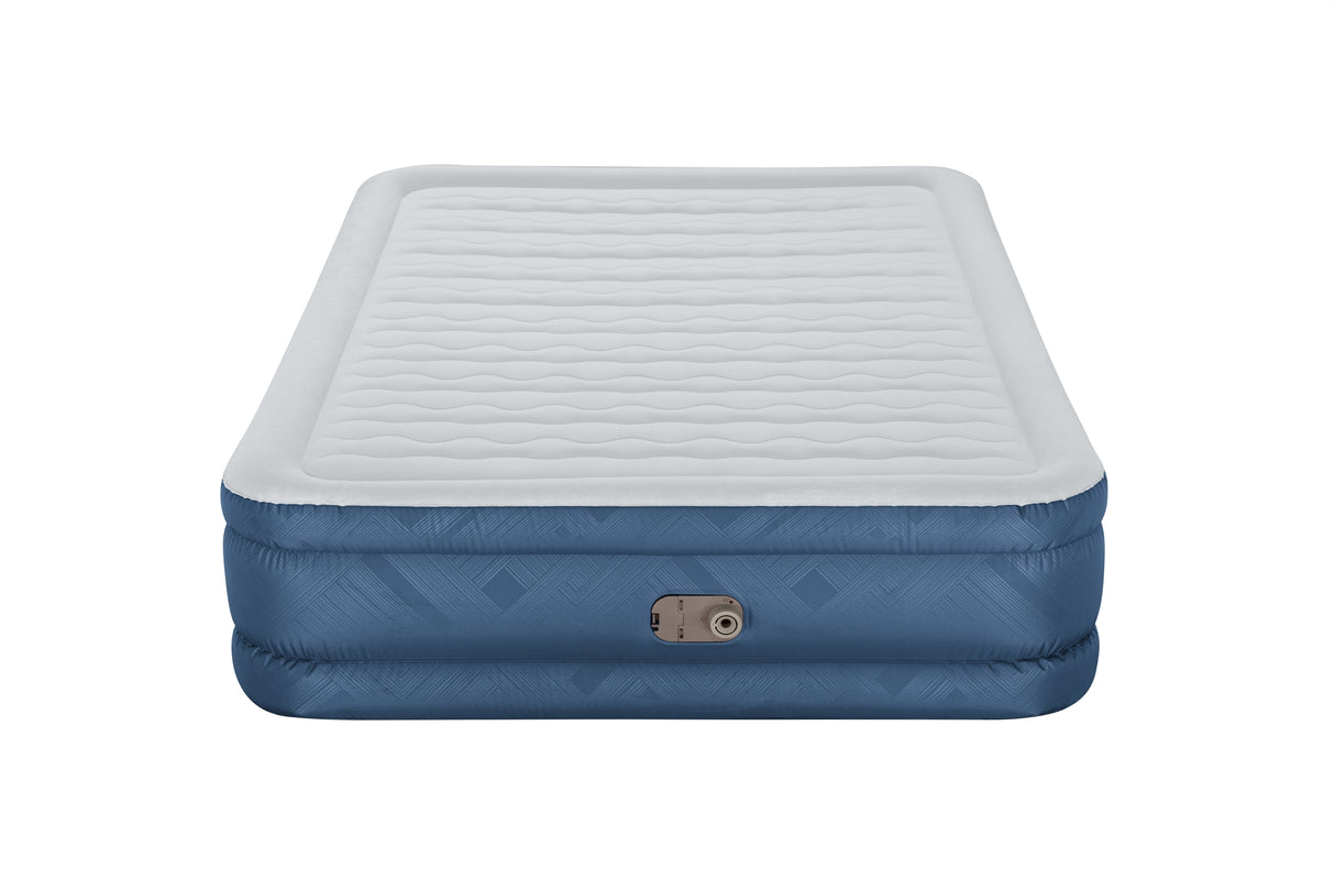 BESTWAY Bestway Lit gonflable 2 places 203x152x46cm avec pompe électrique intégrée