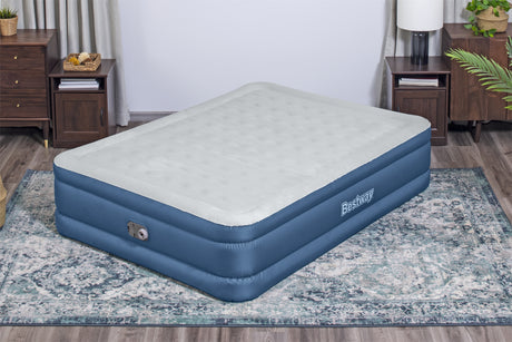 BESTWAY Bestway Lit gonflable 2 places 203x152x46cm avec pompe électrique intégrée