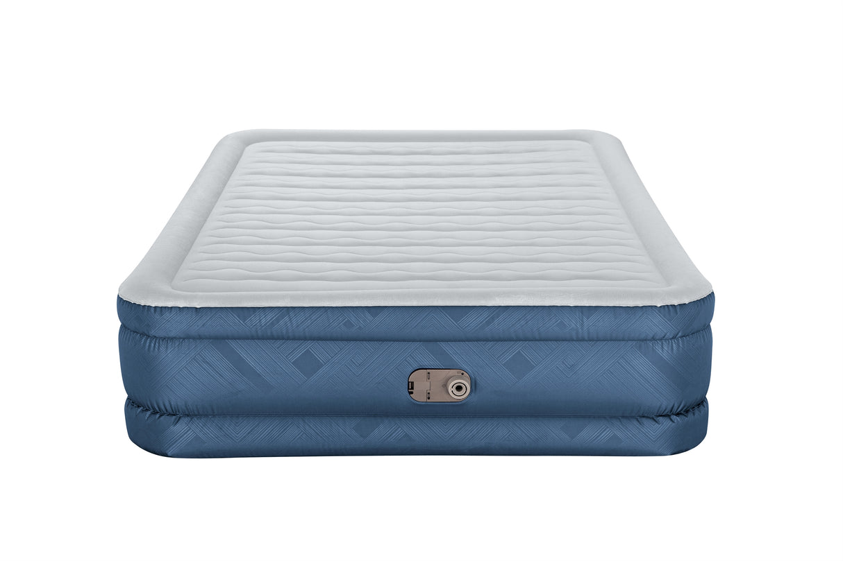 BESTWAY Bestway Lit gonflable 2 places 203x152x46cm avec pompe électrique intégrée