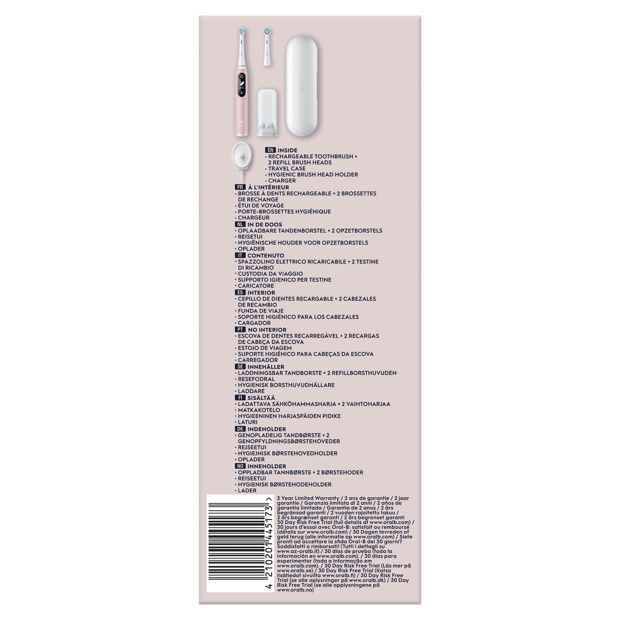 Brosses a dents - ORAL-B - iO6n Series - Pink Sand - Electrique