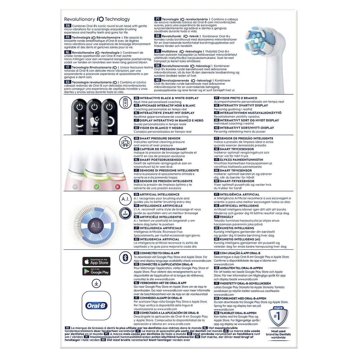 Brosses a dents - ORAL-B - iO6n Series - Pink Sand - Electrique