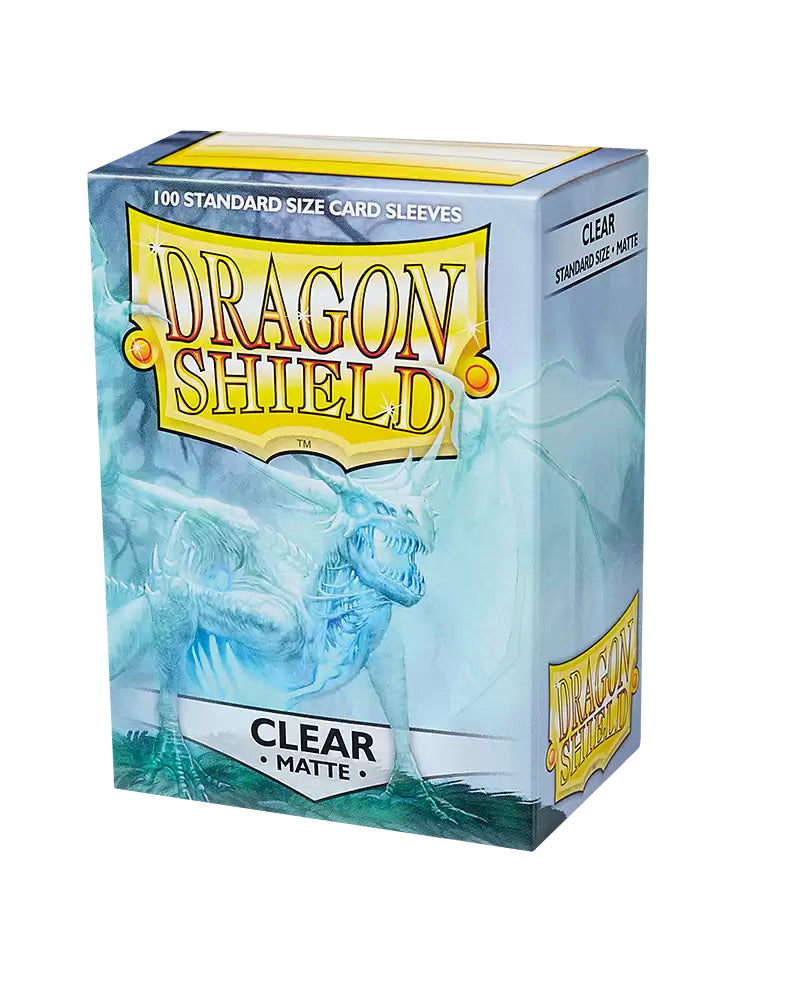 Lot de 100 Sleeves Dragon Shield Matte (Clear)(10)