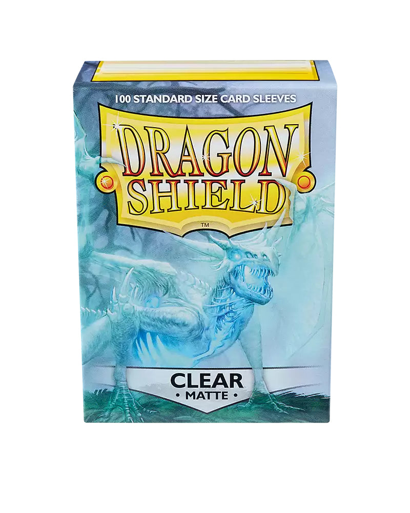Lot de 100 Sleeves Dragon Shield Matte (Clear)(10)