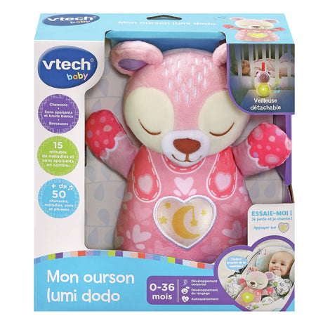 VTECH BABY - Mon Ourson Lumi Dodo Rose