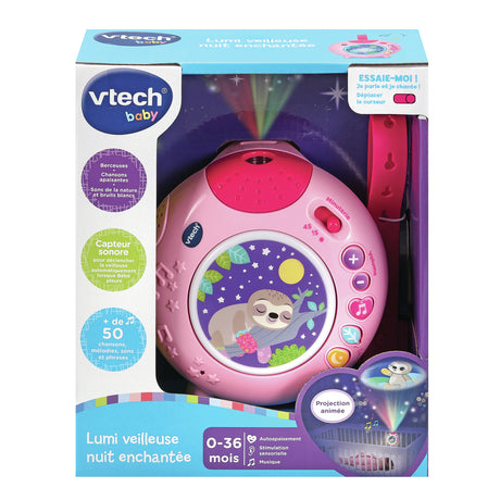 VTECH BABY - Lumi Veilleuse Nuit Enchantée Rose