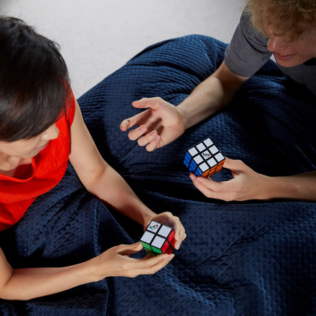 Coffret Rubik's Cube Duo 3x3 + 2x2 - RUBIK'S - Jeu casse-tete pour enfants et adultes