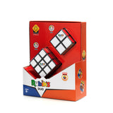 Coffret Rubik's Cube Duo 3x3 + 2x2 - RUBIK'S - Jeu casse-tete pour enfants et adultes