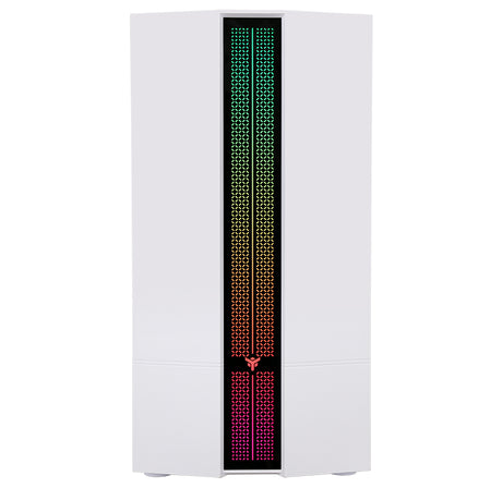 Boitier Mini Tour Micro ATX iTek Liflig 41 RGB avec panneau vitré (Blanc)