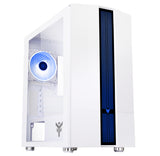 Boitier Mini Tour Micro ATX iTek Liflig 41 RGB avec panneau vitré (Blanc)