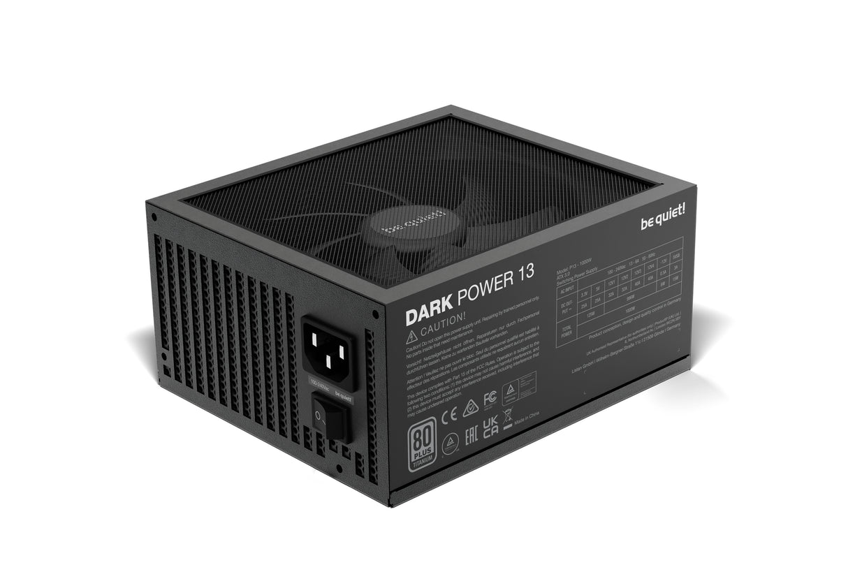 Alimentation PC - BE QUIET! - Dark Power 13 - 1000 W - 80 PLUS Titanium - ATX 3.0