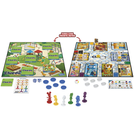 Cluedo Junior 2-en-1 - Jeu de société junior - jeu de réflexion