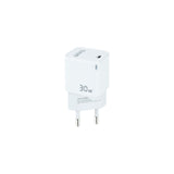 Chargeur secteur TooQ TQWC-GANPD30 1 port USB-C 30W (Blanc)