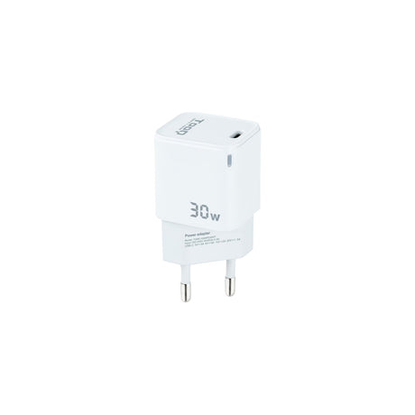 Chargeur secteur TooQ TQWC-GANPD30 1 port USB-C 30W (Blanc)