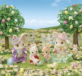 La chasse aux oeufs des freres et soeurs Lapin Marguerite  - Sylvanian Families - 5691