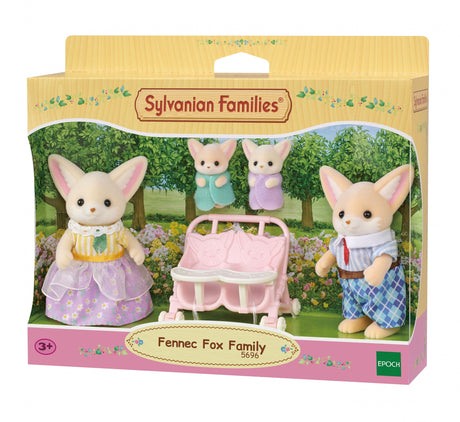 Poupée - SYLVANIAN FAMILIES - Famille Fennec - Multicolore - Articulée et habillée avec soin