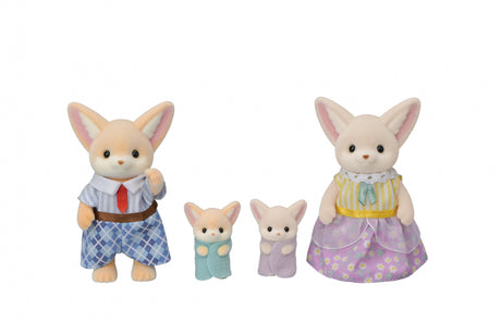 Poupée - SYLVANIAN FAMILIES - Famille Fennec - Multicolore - Articulée et habillée avec soin