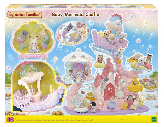 Figurines miniatures - SYLVANIAN FAMILIES - 5701 - Le château des sirenes