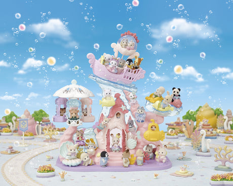 Figurines miniatures - SYLVANIAN FAMILIES - 5701 - Le château des sirenes