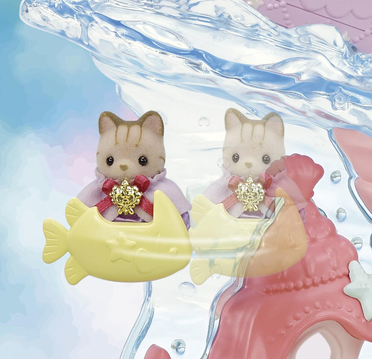 Figurines miniatures - SYLVANIAN FAMILIES - 5701 - Le château des sirenes