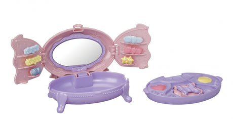 Coiffeuse Fille Poney - SYLVANIAN FAMILIES - Joy aux cheveux roses - Accessoires de coiffure inclus