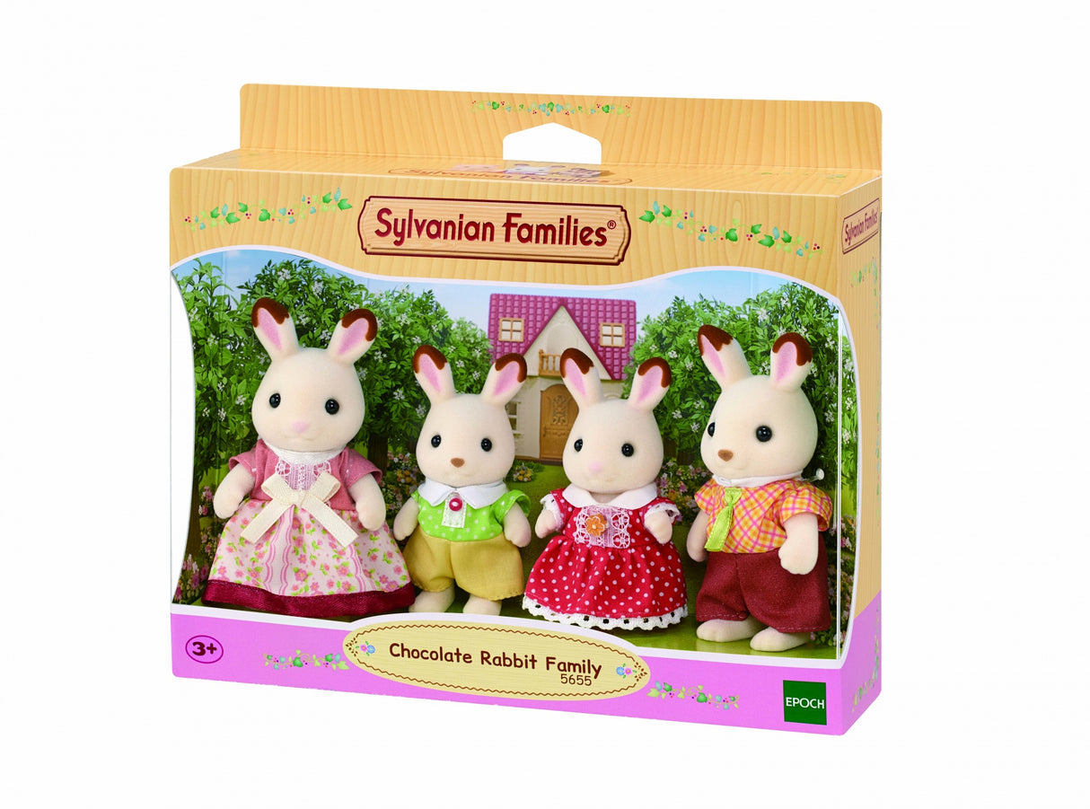 La famille Lapin Chocolat  - Sylvanian Families - 5655