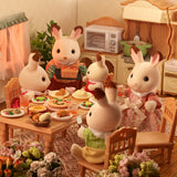 La famille Lapin Chocolat  - Sylvanian Families - 5655