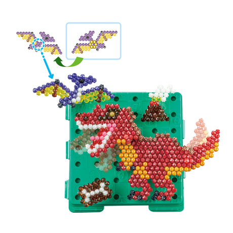 Aquabeads - La Terre des Dinosaures - Perles créatives pour enfants