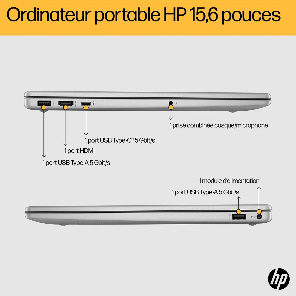 Ordinateur portable HP 15-fc0151nf (15,6")