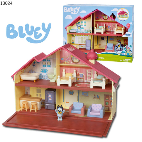Bluey, La maison de Bluey, Figurin et maison, Univers miniature, Moose Toys