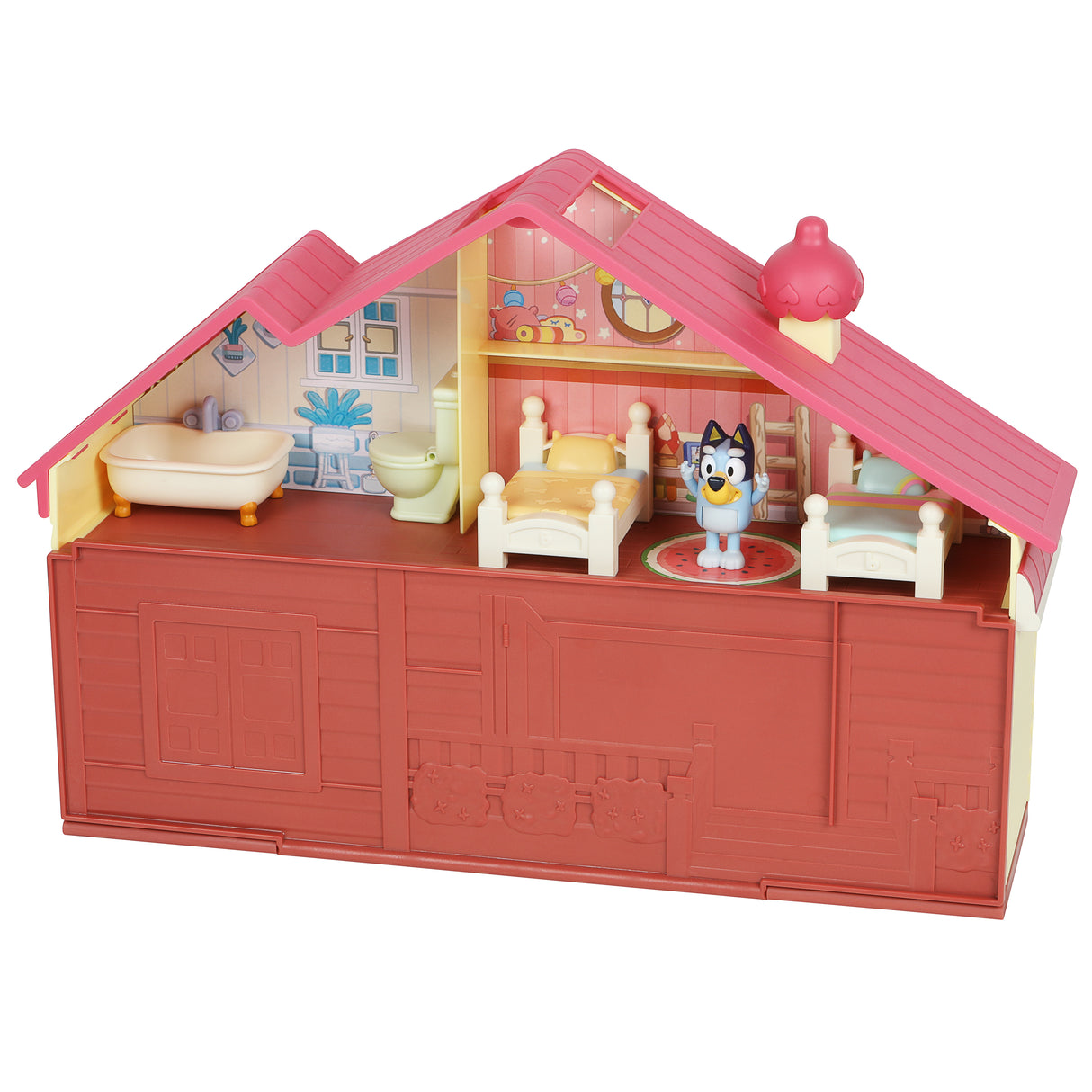 Bluey, La maison de Bluey, Figurin et maison, Univers miniature, Moose Toys