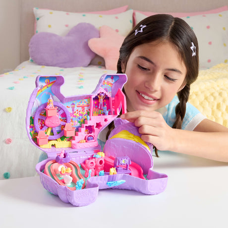 Polly Pocket - Coffret Fete du chaton - Avec mini-figurines et accessoires - Polly Pocket - JFT90