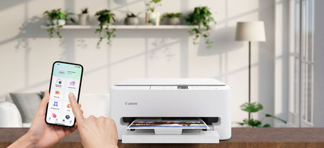 Imprimante Multifonction 3en1 Canon Pixma TS6550i (Blanc)