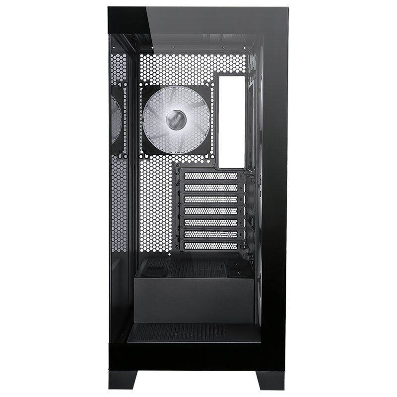 Boitier Moyen Tour ATX iTek Showbui 45 RGB avec panneaux vitrés (Noir)