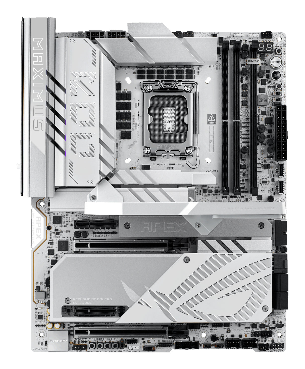Carte mere - ASUS - MAXIMUS Z890 APEX - Socket 1851 - DDR5 SDRAM - LAN 5 GbE