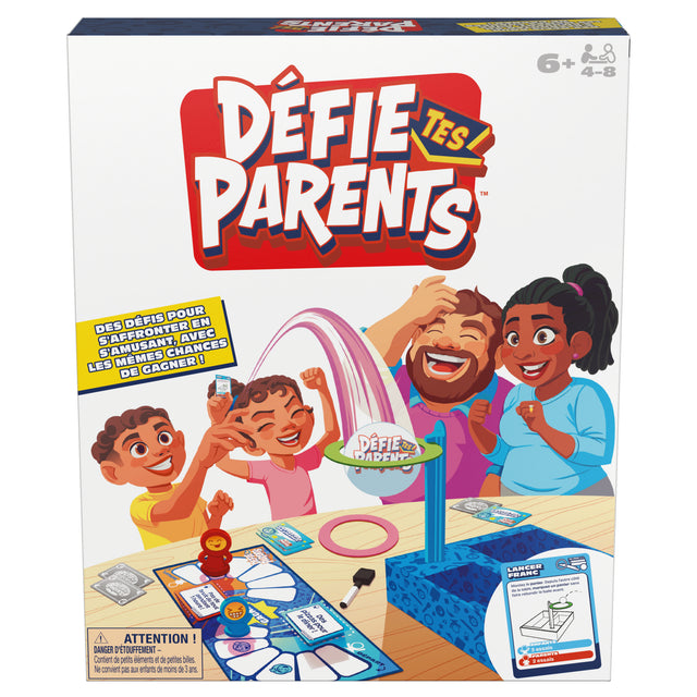 Defie tes parents - Jeu de société - Jeu de famille - des 6 ans