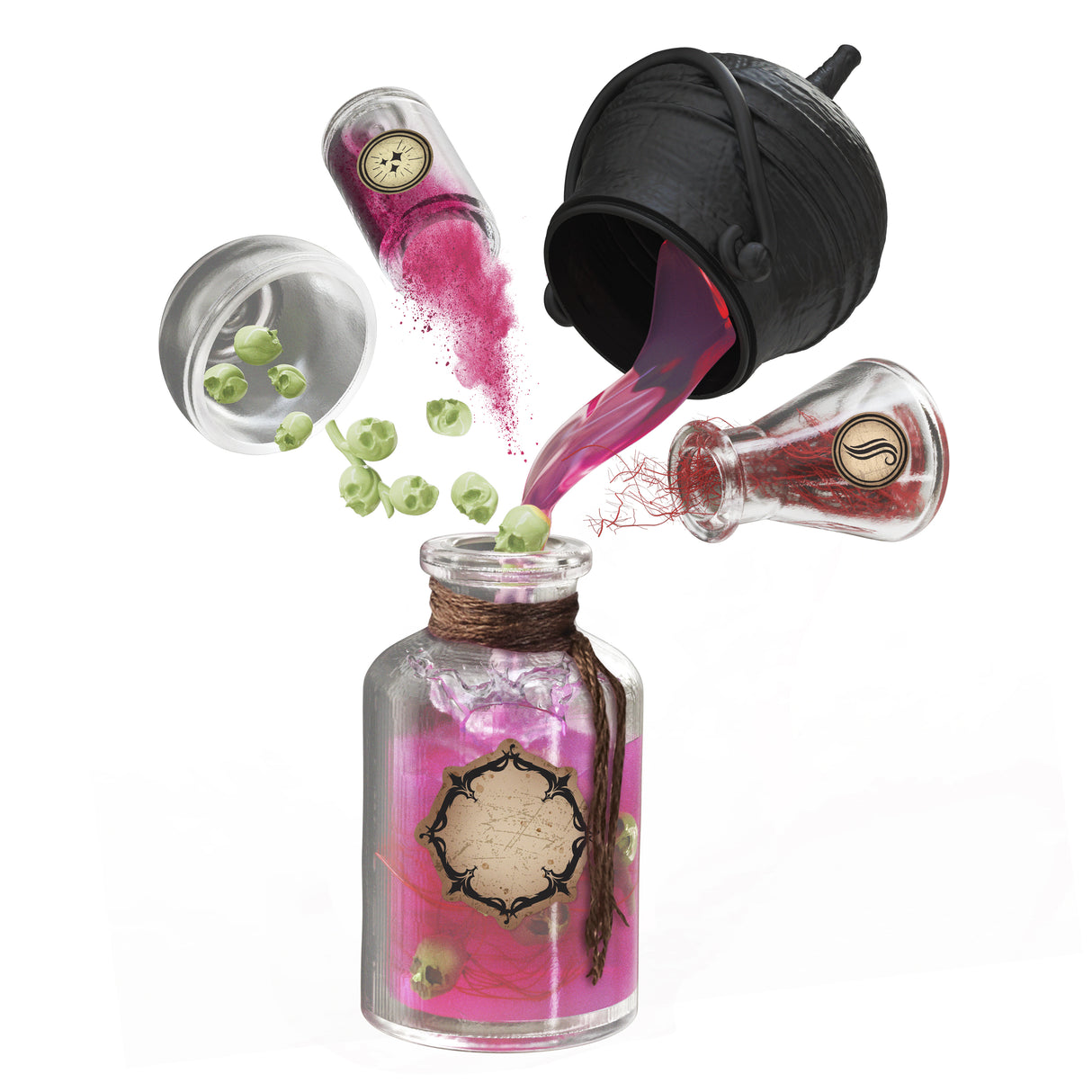 MGA Miniverse - Harry Potter - Jeu Créatif - Mini Set classes des potions Poudlard - Loisirs créatif et décoratif en résine