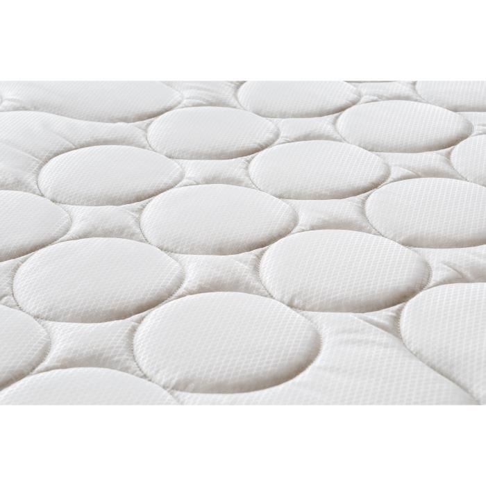 Matelas 140x190 cm - 580 Ressorts ensachÈs - 5 zones de confort - 19 cm - Ferme - DEKO DREAM Springmax