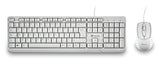 Pack 2en1 (Clavier/Souris) NGS Cocoa (Blanc)