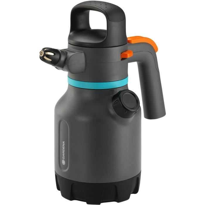 GARDENA Pressure Sprayer - Capacity 1.25L - 360° use - Integrated level indicator