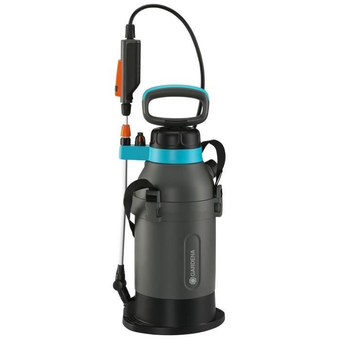 GARDENA Pressure Sprayer Plus – Tank capacity 5L – Hose length 150cm – Max pressure 3 bar – (11138-20)