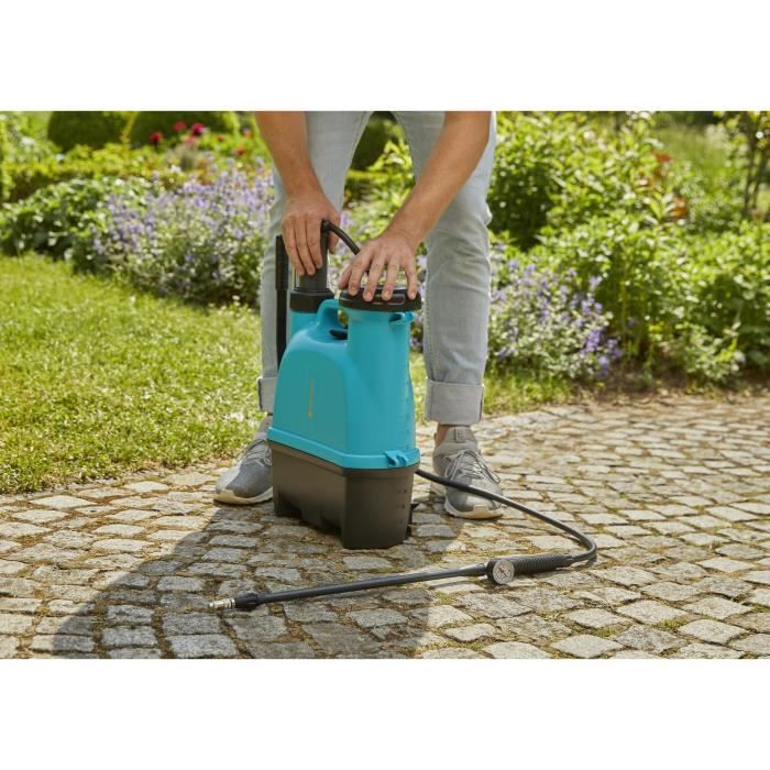 PulvÈrisateur dorsal GARDENA 12L avec lance tÈlescopique et filtre intÈgrÈ