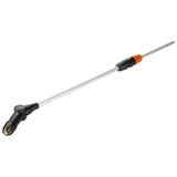 Tube prolongateur télescopique GARDENA pour désherbage - Longueur 40-100cm - Buse orientable